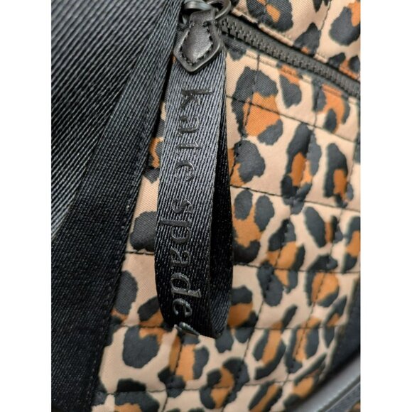 New Kate Spade Camden Spotted Leopard Medium Tote Brown Multi - Picture 3 of 8